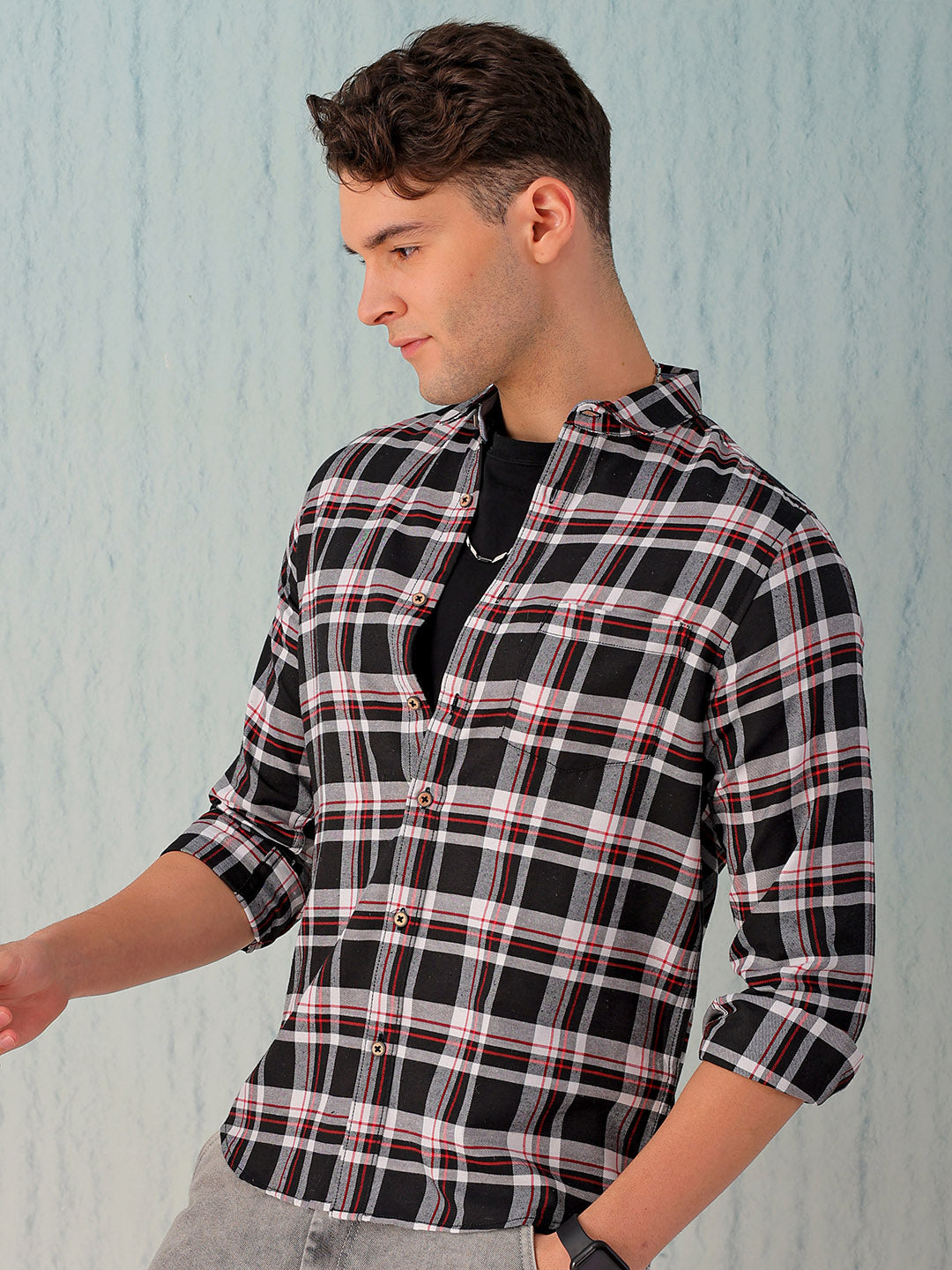 Men's Checked Shirt