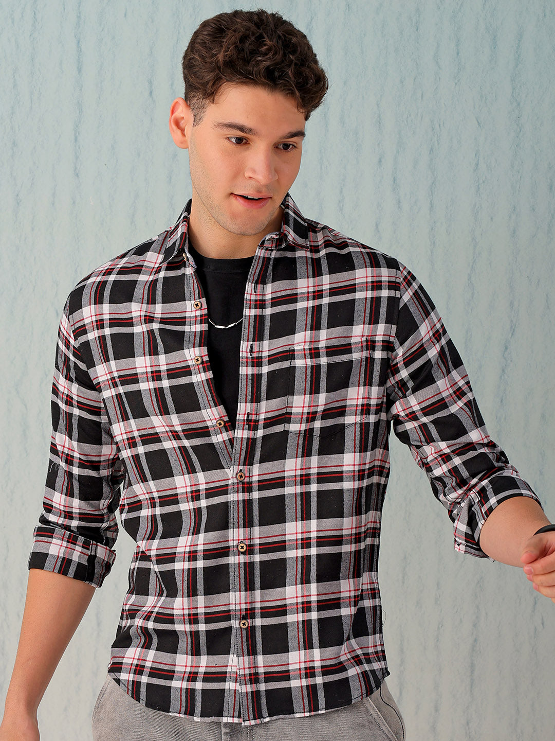 Men's Checked Shirt