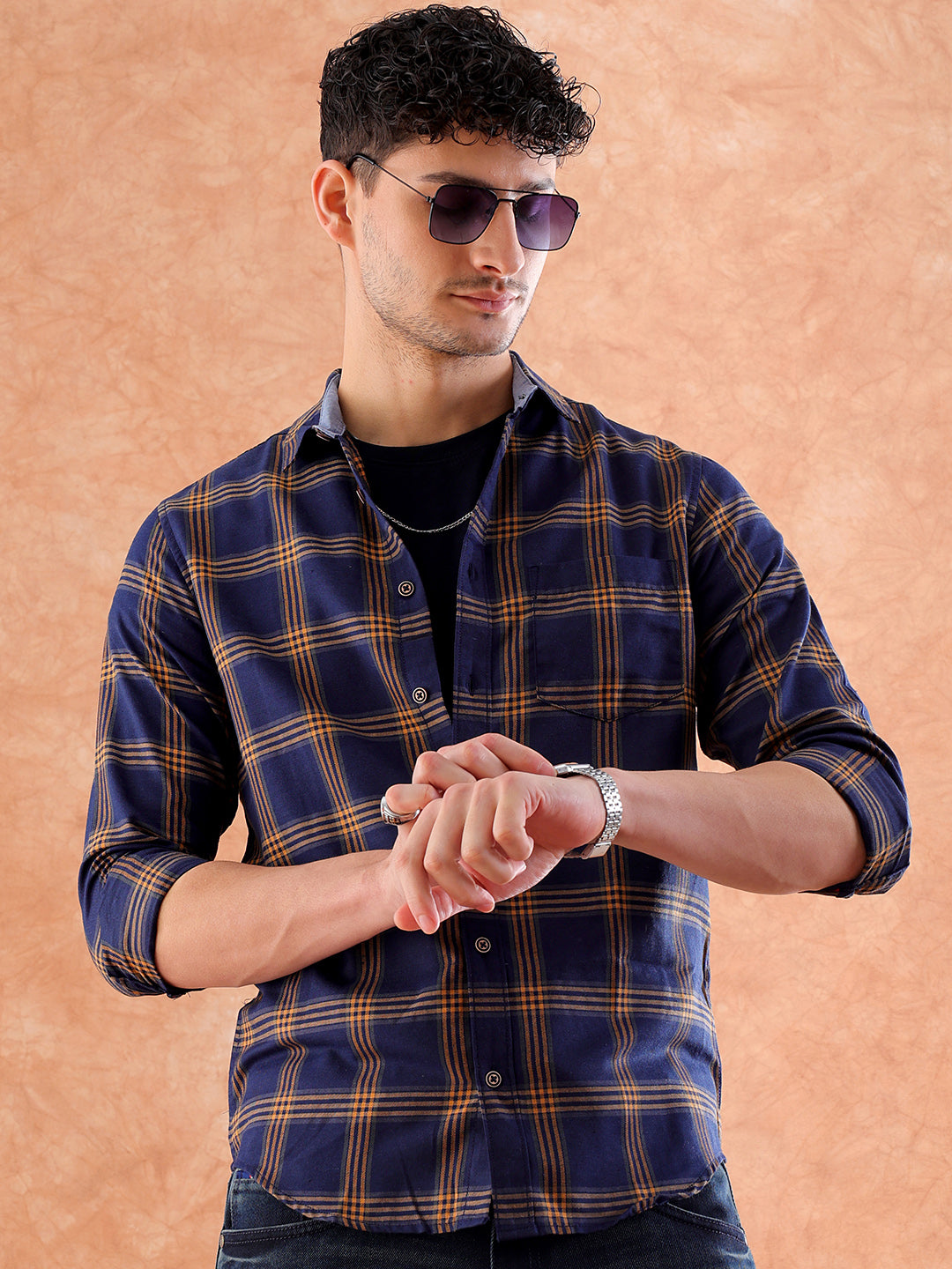 Men's Checked Shirt