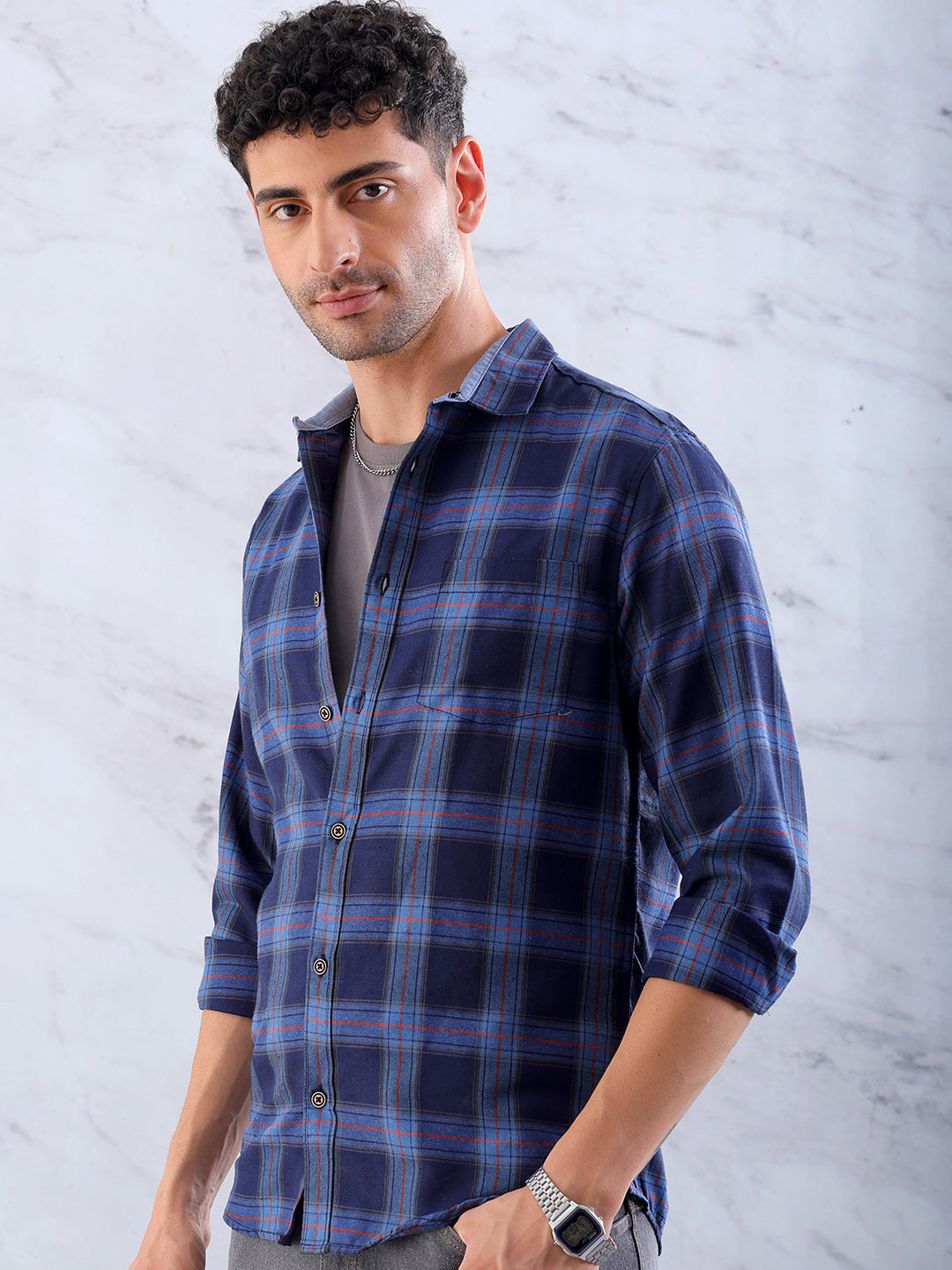 Men's Checked Shirt