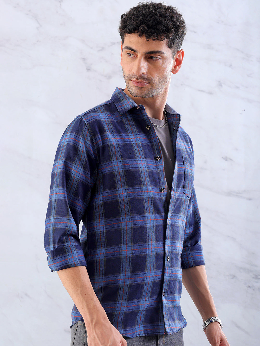 Men's Checked Shirt