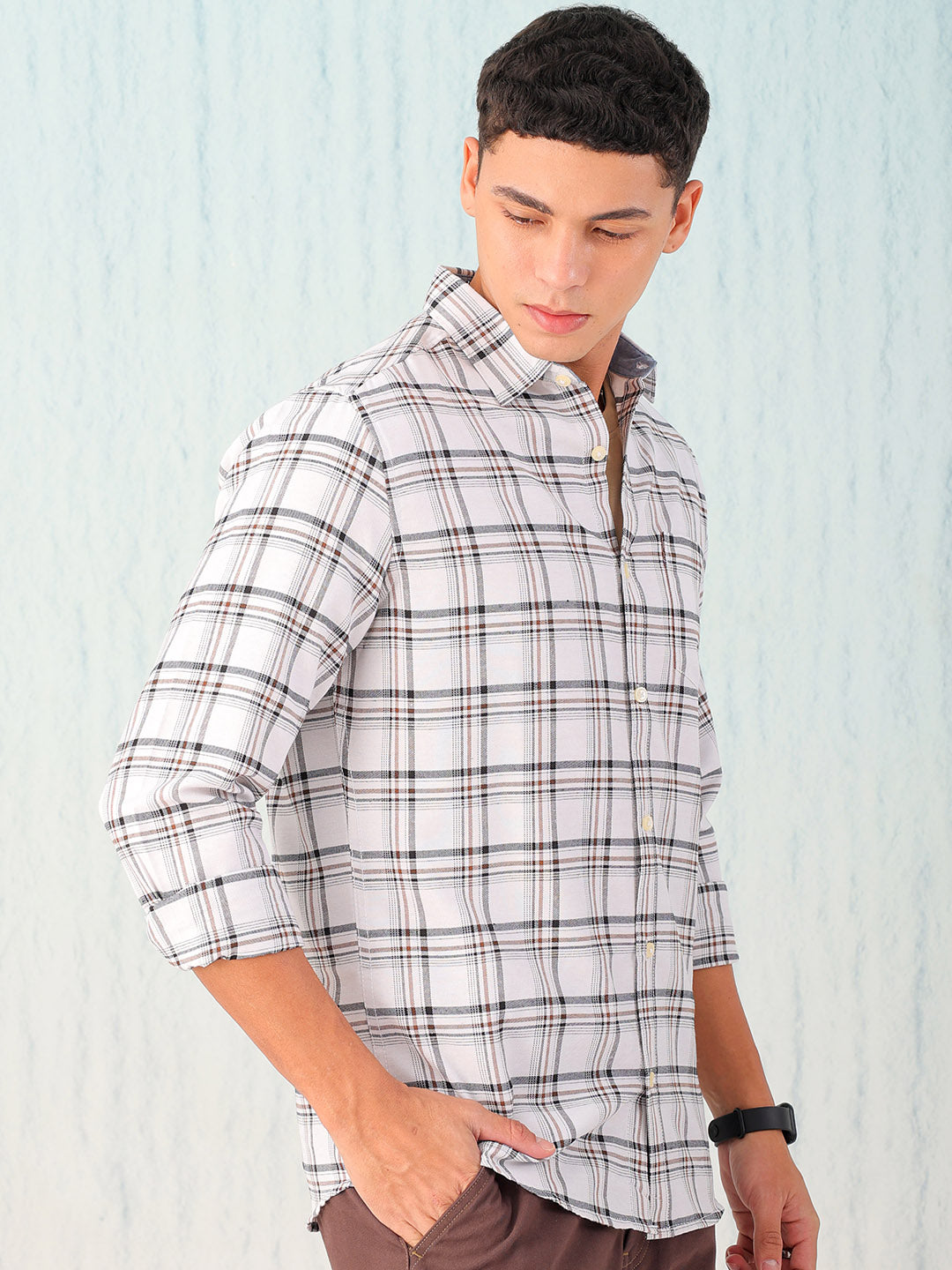 Men's Checked Shirt