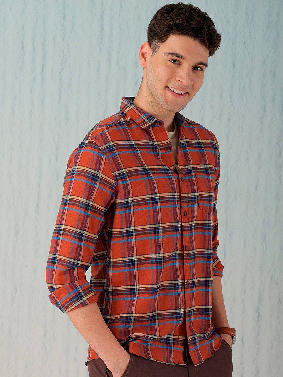 Men's Checked Shirt