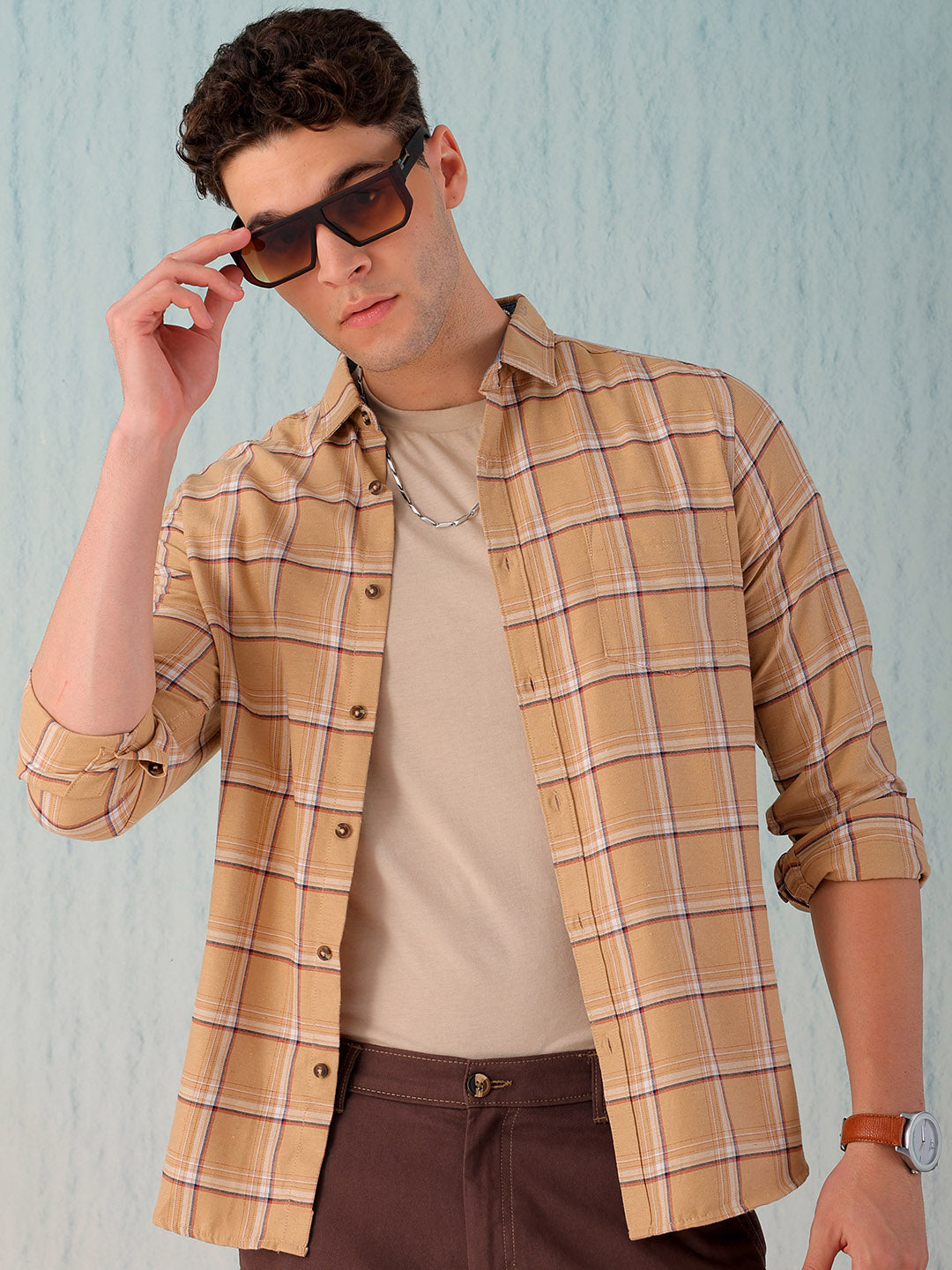 Men's Checked Shirt