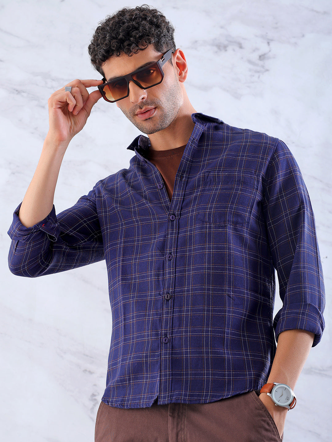 Men's Checked Shirt