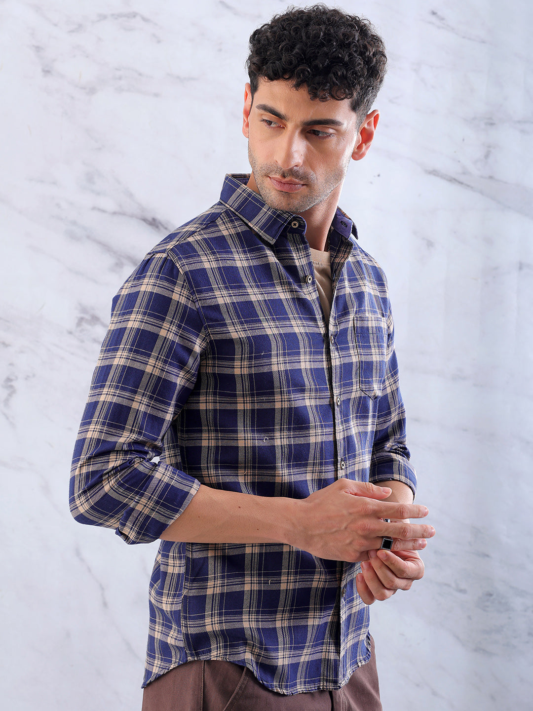 Men's Checked Shirt