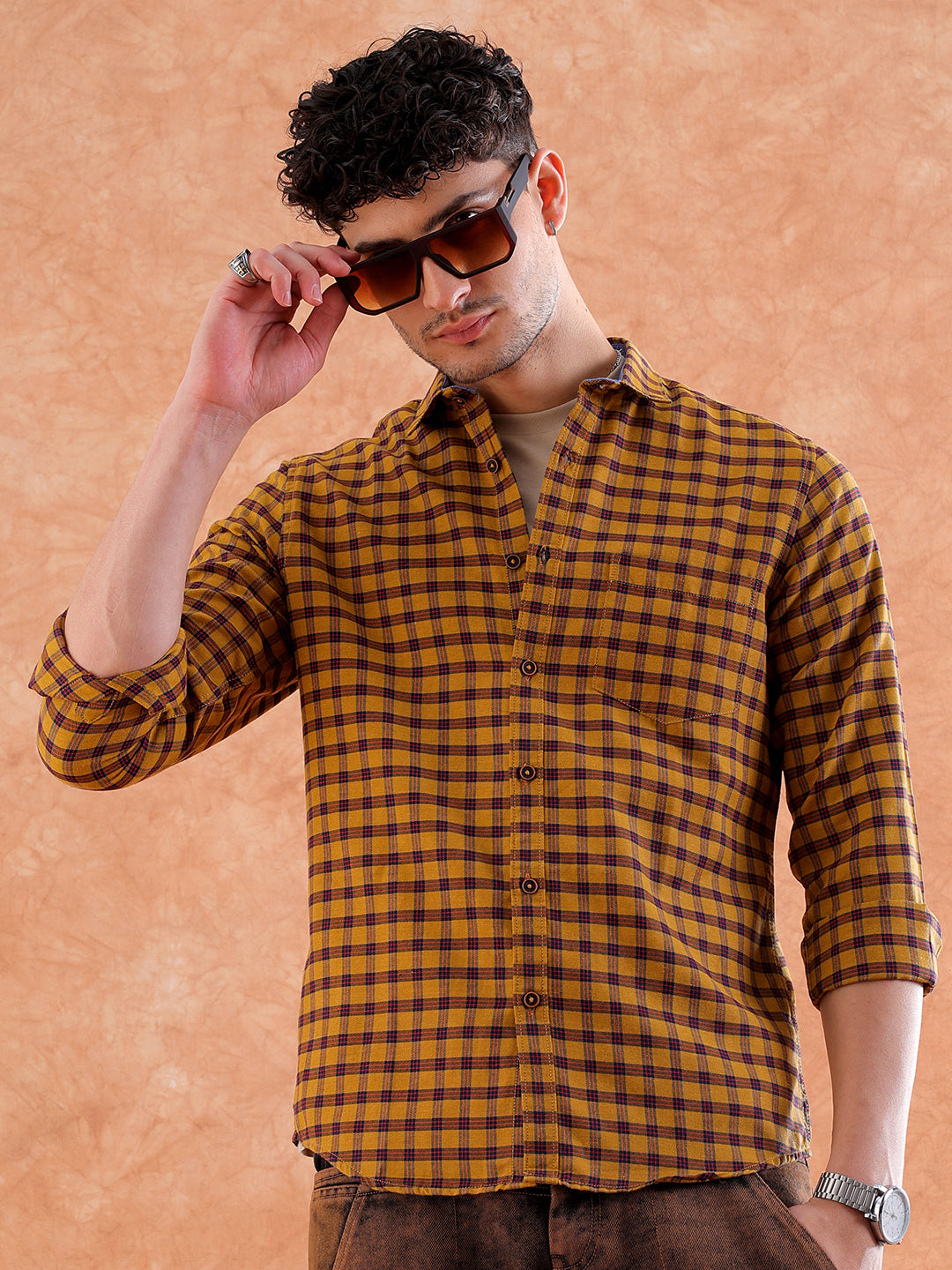 Men's Checked Shirt