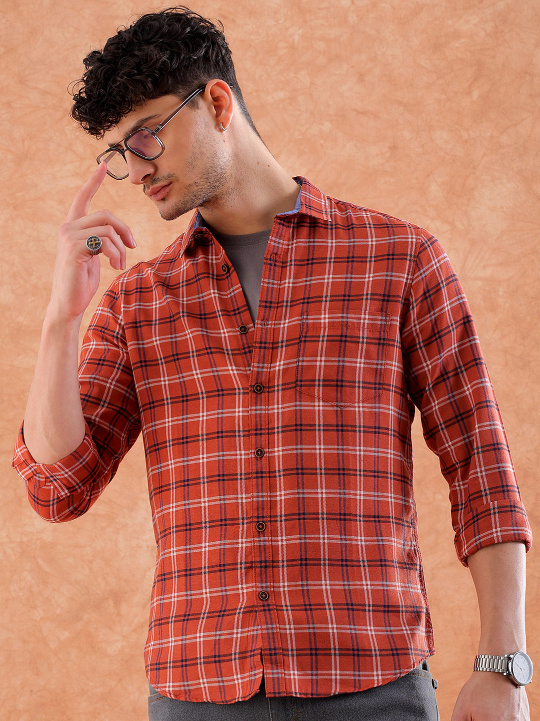 Men's Checked Shirt