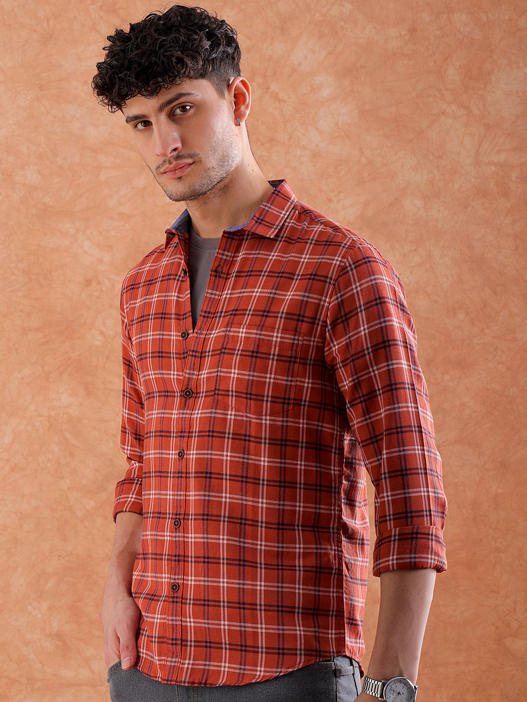 Men's Checked Shirt