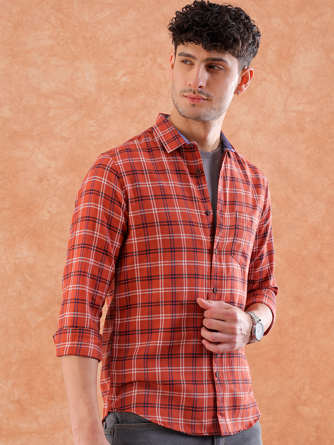 Men's Checked Shirt