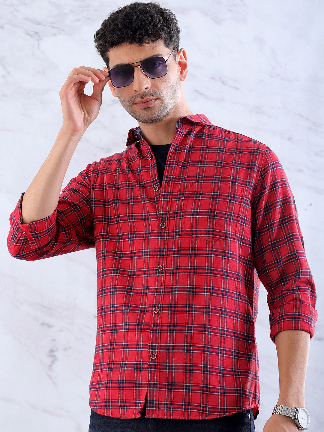 Men's Checkered Shirt