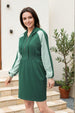 Women's Straight Regular Hooded Sweat Dress