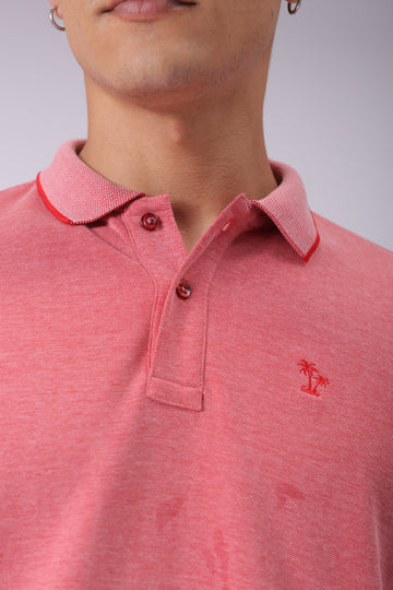 Men's Regular Fit PlaceMen'st Embroidery Polo Tshirt