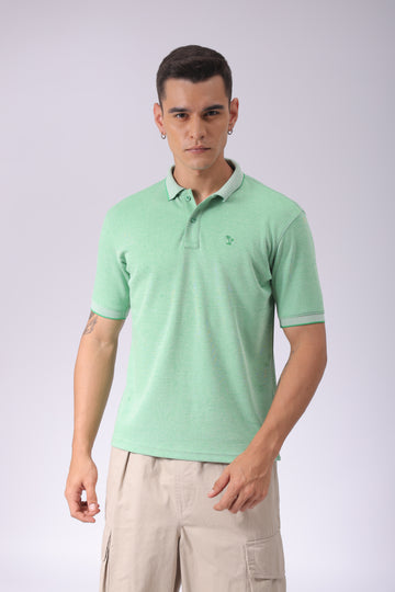 Men's Regular Fit PlaceMen'st Embroidery Polo Tshirt