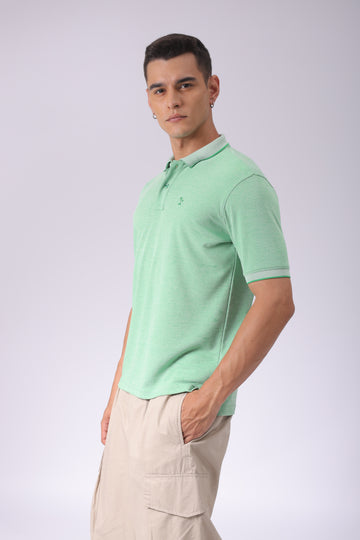 Men's Regular Fit PlaceMen'st Embroidery Polo Tshirt