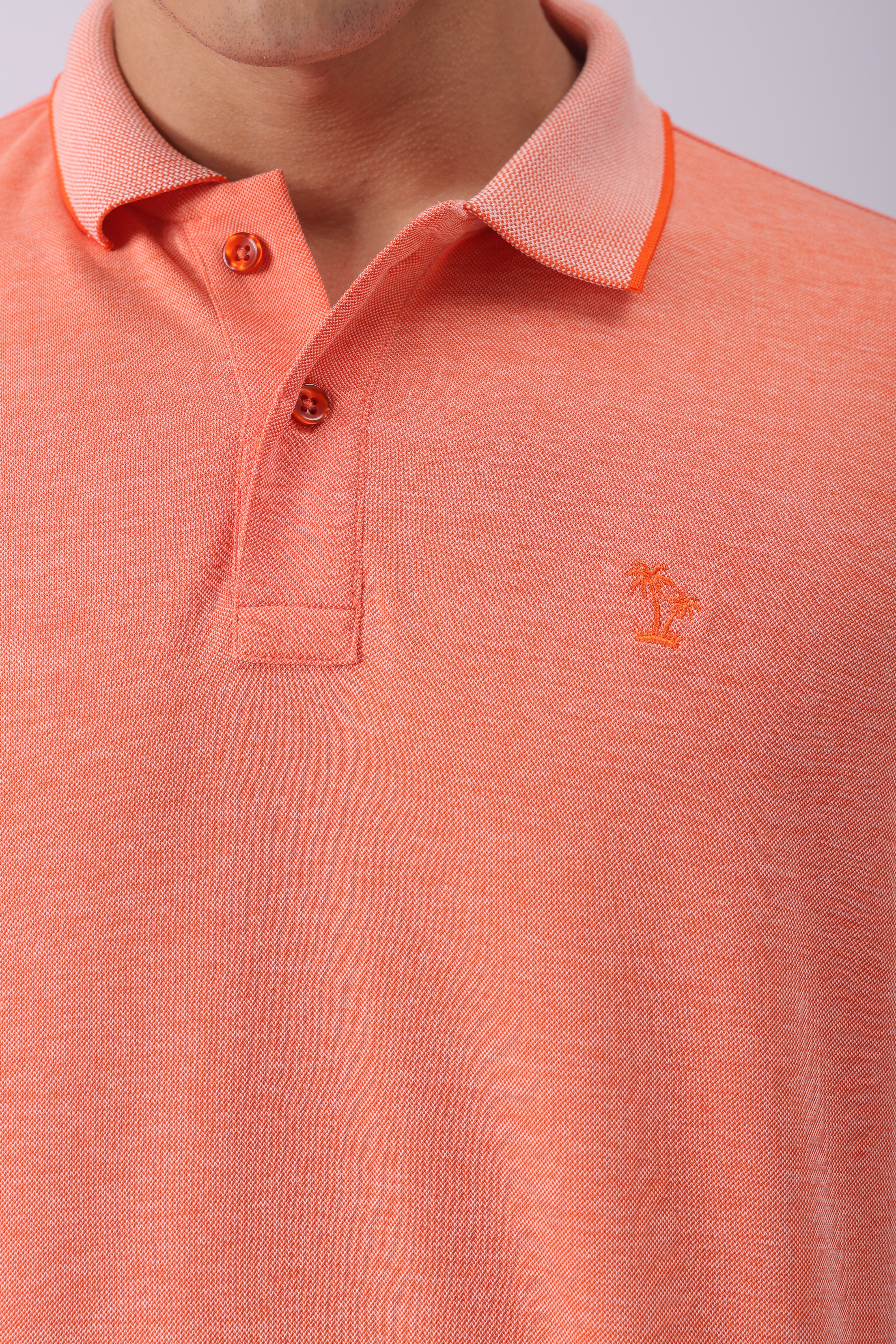 Men's Regular Fit PlaceMen'st Embroidery Polo Tshirt