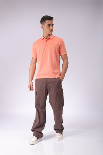 Men's Regular Fit PlaceMen'st Embroidery Polo Tshirt