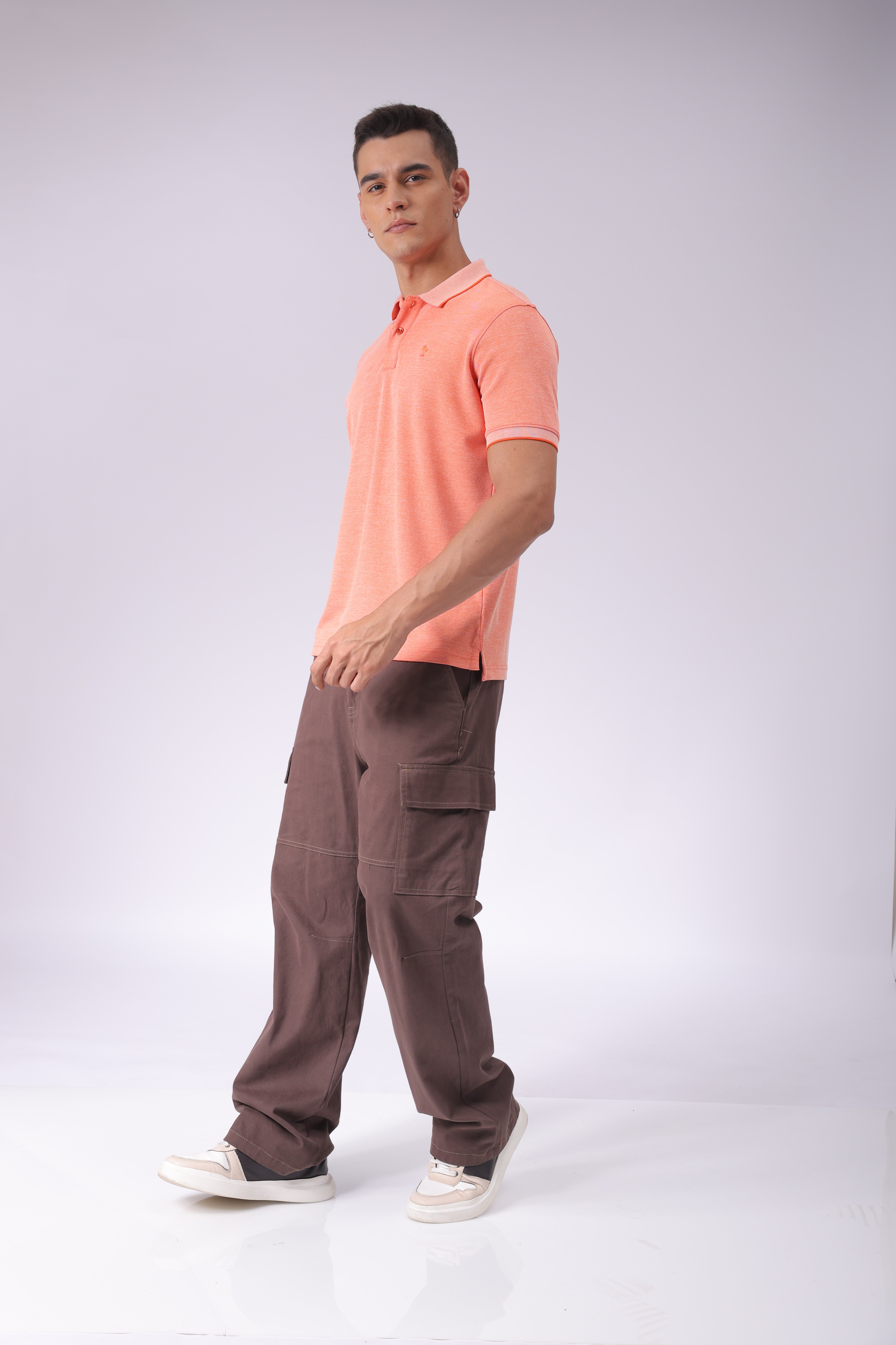 Men's Regular Fit PlaceMen'st Embroidery Polo Tshirt