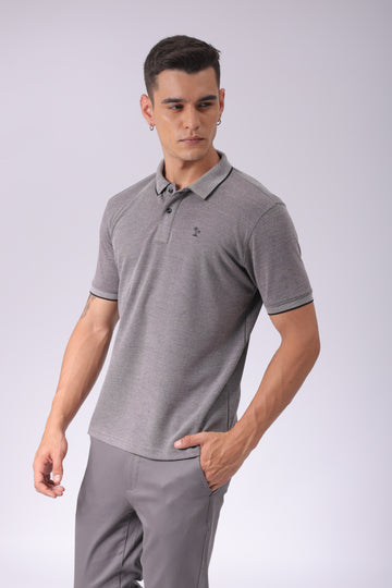 Men's Regular Fit PlaceMen'st Embroidery Polo Tshirt
