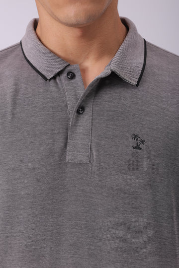 Men's Regular Fit PlaceMen'st Embroidery Polo Tshirt