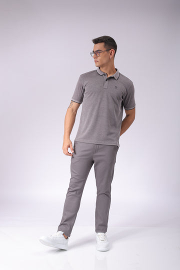 Men's Regular Fit PlaceMen'st Embroidery Polo Tshirt