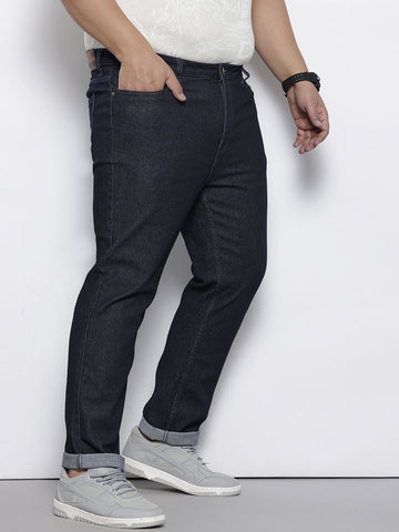 Men's Blue Slim Fit Casual Jeans