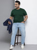 Men's Blue Carrot Fit Casual Jeans