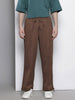 Men's Pink Relaxed Fit Street Joggers