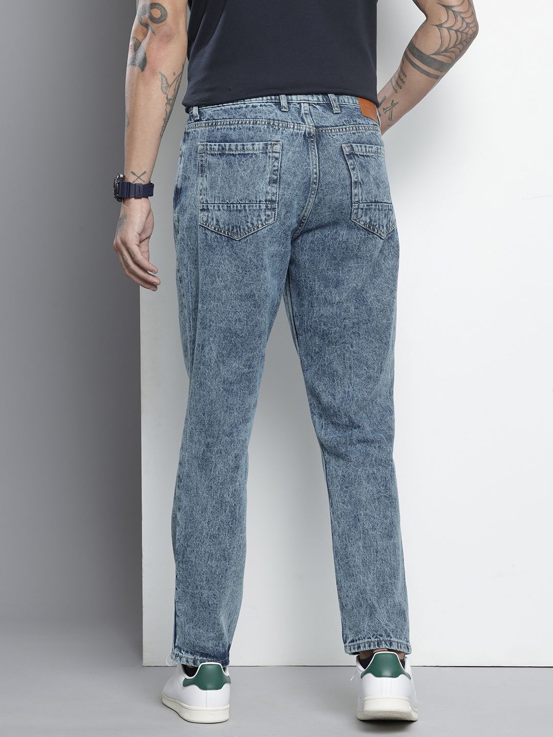 Men's Regular Fit Blue Jeans