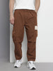 Men's Pink Loose Fit Utility Cargo