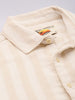 Men's Off White Regular Fit Checked Casual Shirt