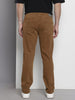 Men's Brown Slim Fit Casual Jeans