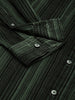 Men's Green Regular Fit Printed Casual Shirt