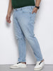 Men's Blue Carrot Fit Casual Jeans