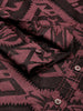 Men's Pink Relaxed Fit Textured Casual Shirt