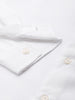 Men's White Slim Fit Textured Party Wear Shirt