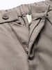 Men's Grey Relaxed Fit Formal Trousers