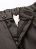 Men's Black Relaxed Fit Formal Trousers