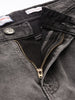 Men's Black Regular Fit Utility Jeans