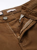 Men's Brown Slim Fit Casual Jeans