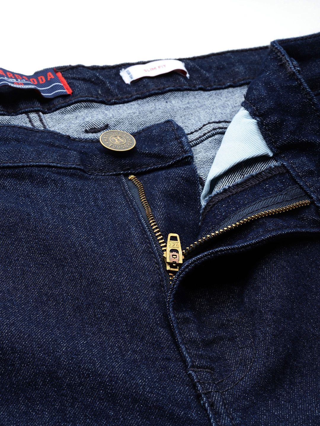 Men's Blue Slim Fit Casual Jeans