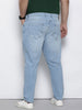 Men's Blue Carrot Fit Casual Jeans