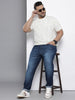 Men's Blue Slim Fit Casual Jeans