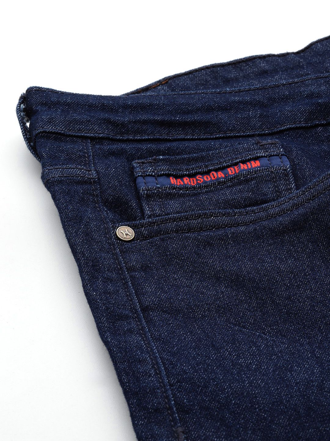 Men's Blue Slim Fit Casual Jeans