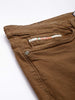 Men's Brown Slim Fit Casual Jeans