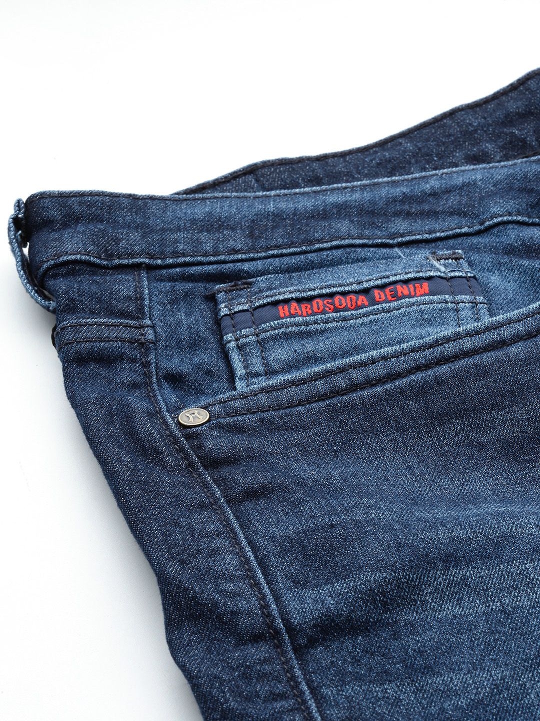 Men's Blue Slim Fit Casual Jeans