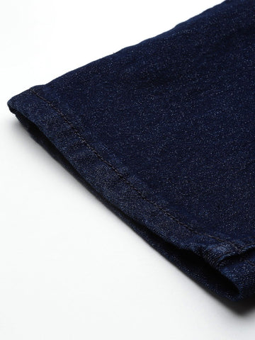 Men's Blue Slim Fit Casual Jeans
