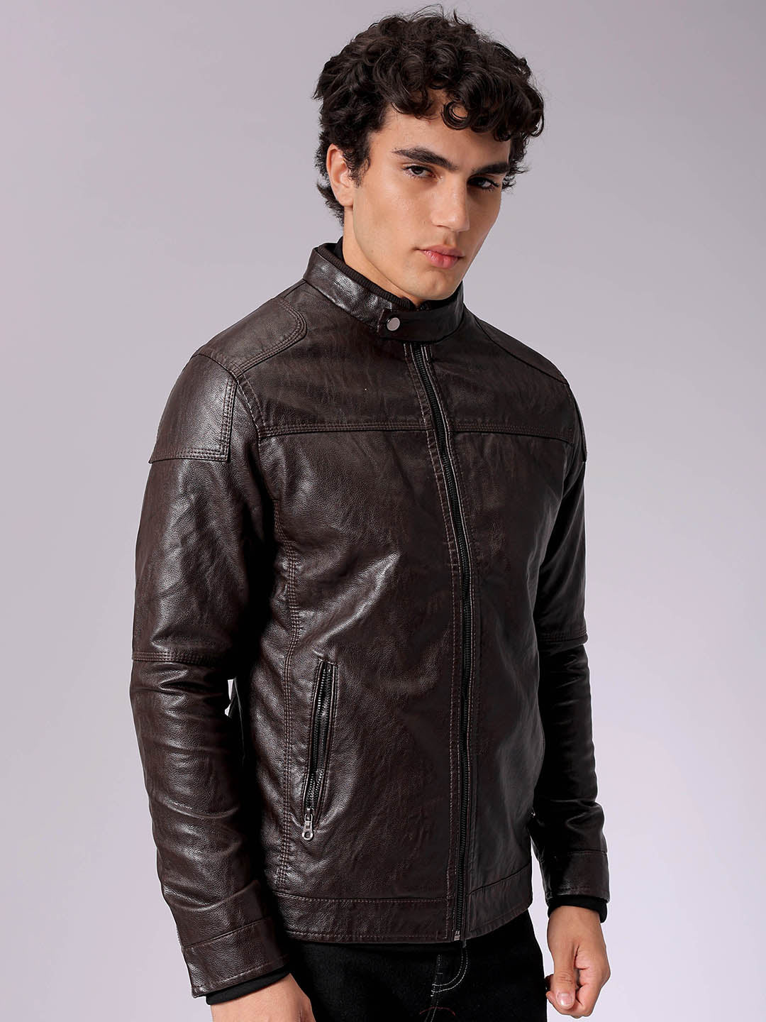 Men's Slim Fit Bomber Jacket