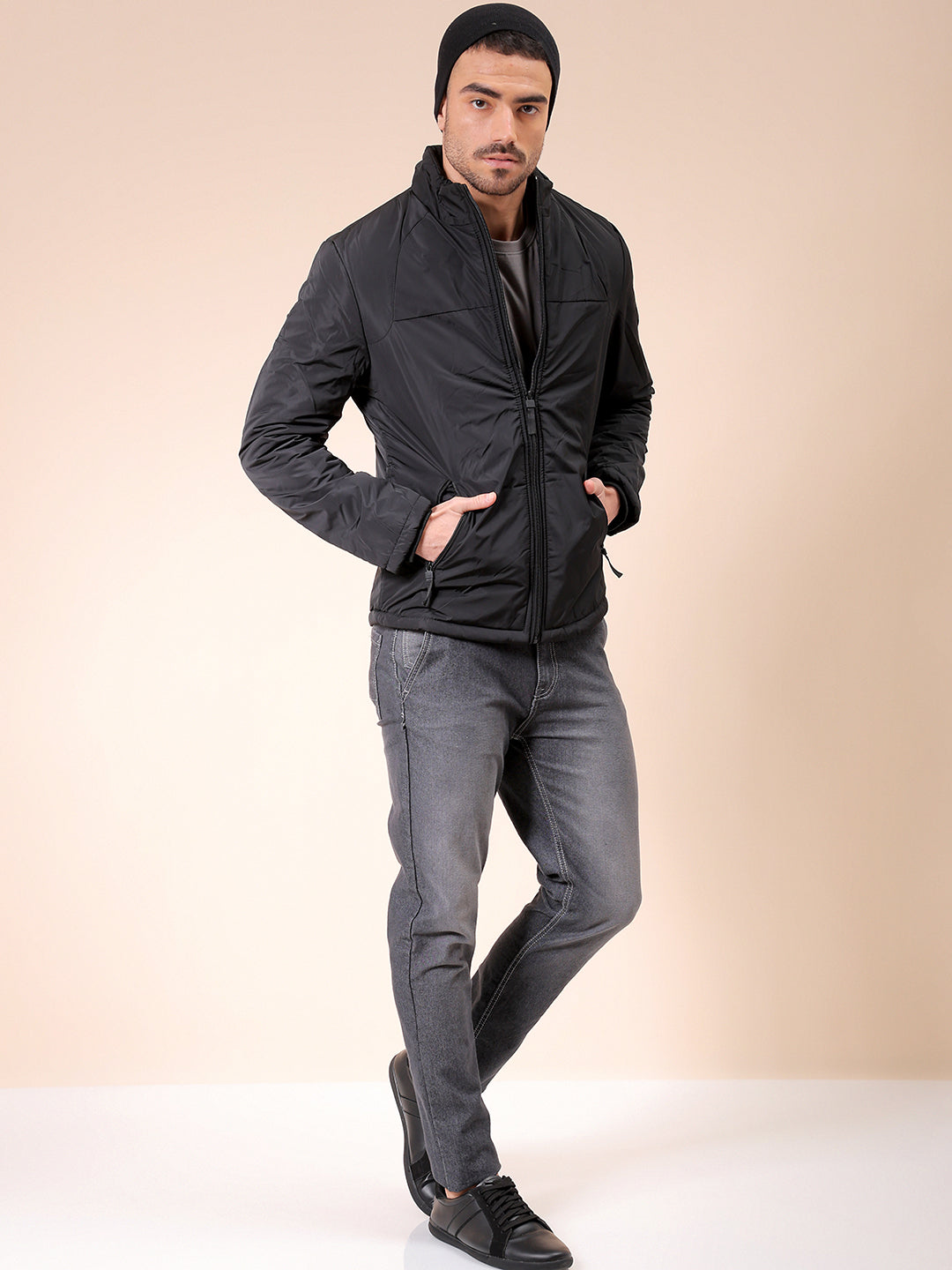 Men's Slim Fit Bomber Jacket