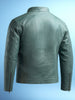 Men's Teal Slim Fit Solid Casual Jacket